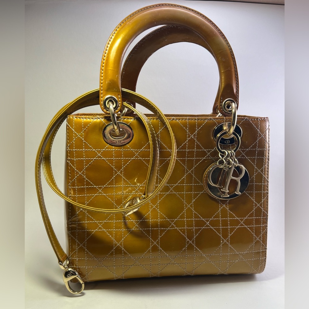 Lady Dior Medium Cannage Tote